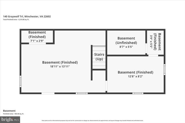 140 GRAYWOLF TRL, Winchester, VA 22602