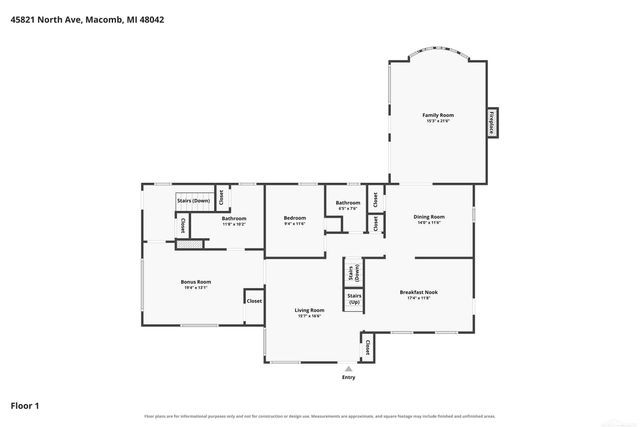 45821 North Avenue, Macomb Twp, MI 48042
