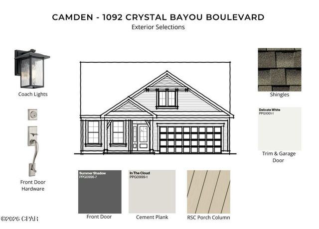 1092 Crystal Bayou Boulevard, Panama City Beach, FL 32407