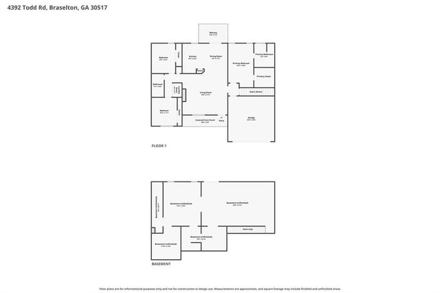 4392 Todd Road, Braselton, GA 30517