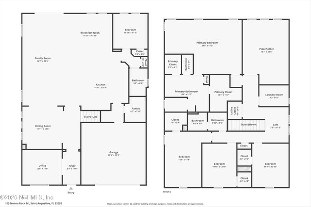 105 NUNNA ROCK Trail, St. Augustine, FL 32092