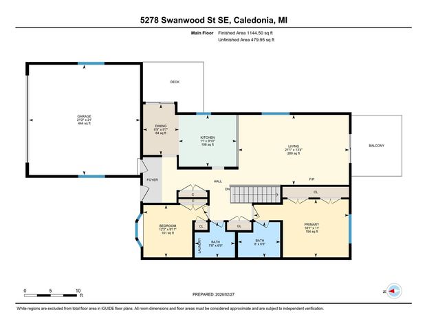 5278 Swanwood Street, Caledonia, MI 49316