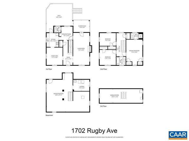 1702 RUGBY AVE, Charlottesville, VA 22903