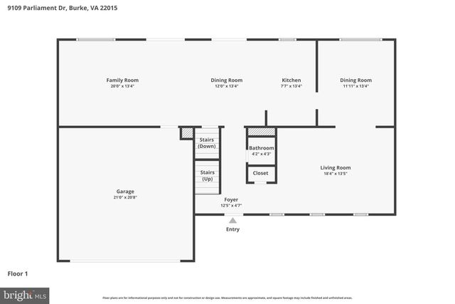 9109 PARLIAMENT DR, Burke, VA 22015