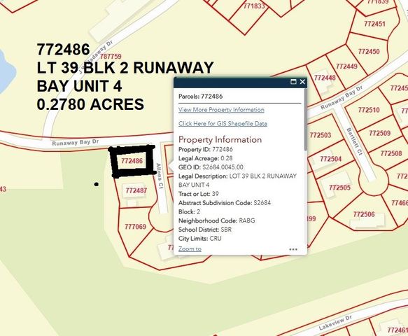 tbd Allens Court, Runaway Bay, TX 76426