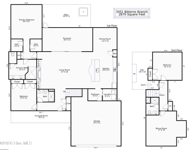 3451 Bitterns Branch, Leland, NC 28451