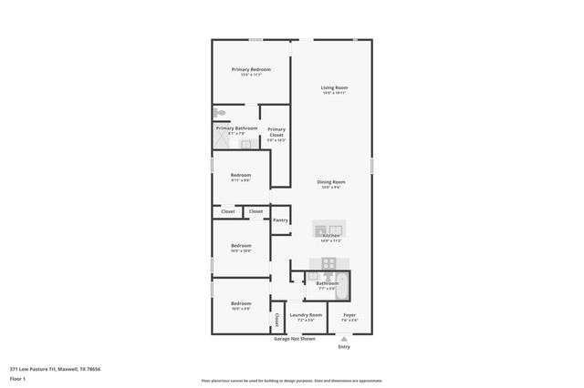 371 Low Pasture TRL, Maxwell, TX 78656