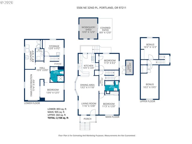 5506 Ne 32ND Pl, Portland, OR 97211