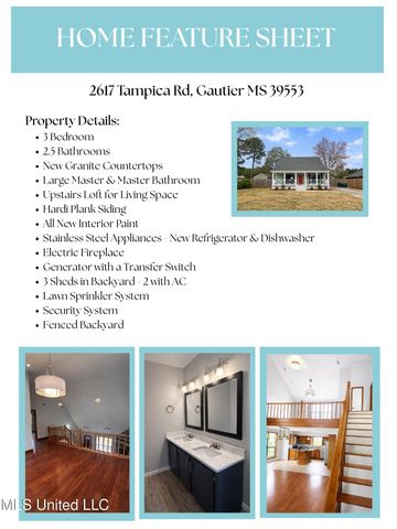 2617 Tampica Road, Gautier, MS 39553