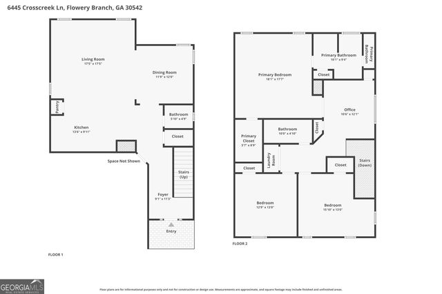 6445 Crosscreek Lane, Flowery Branch, GA 30542