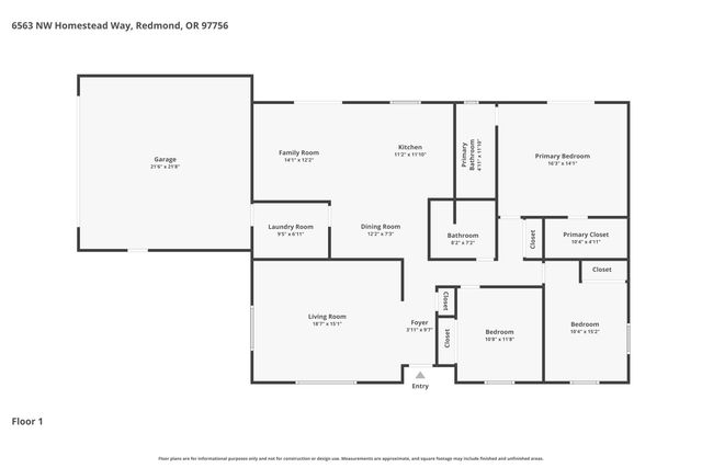 6563 NW Homestead Way, Redmond, OR 97756