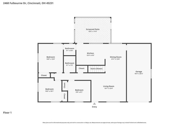 2468 Fulbourne Drive, Colerain Twp, OH 45231