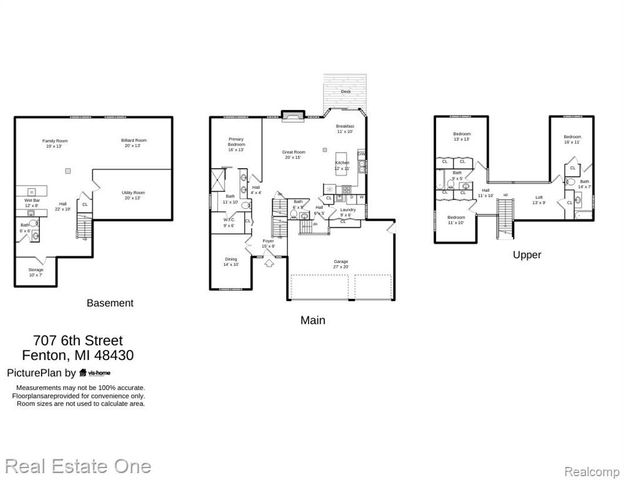 707 6th Street, Fenton, MI 48430