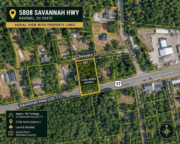 5808 Savannah Highway, Ravenel, SC 29470