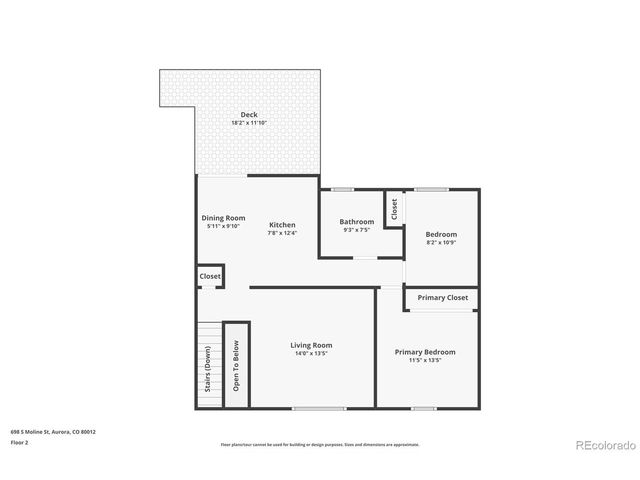 698 S Moline St, Aurora, CO 80012