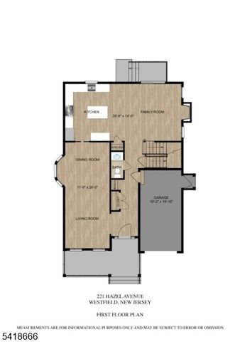 221 Hazel Ave, Westfield Town, NJ 07090