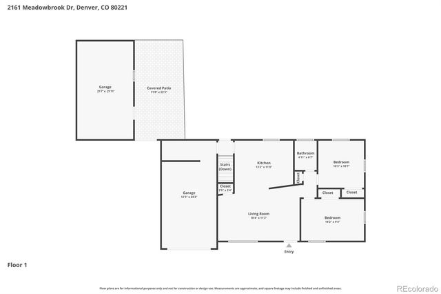 2161 Meadowbrook Drive, Denver, CO 80221