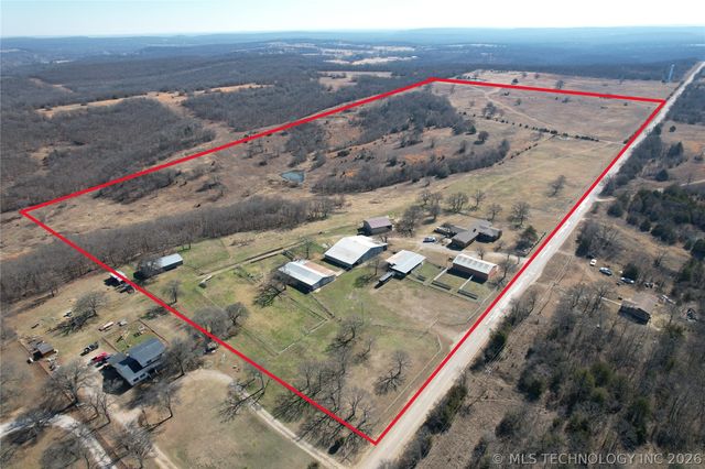 9520 N 160 Road, Beggs, OK 74421