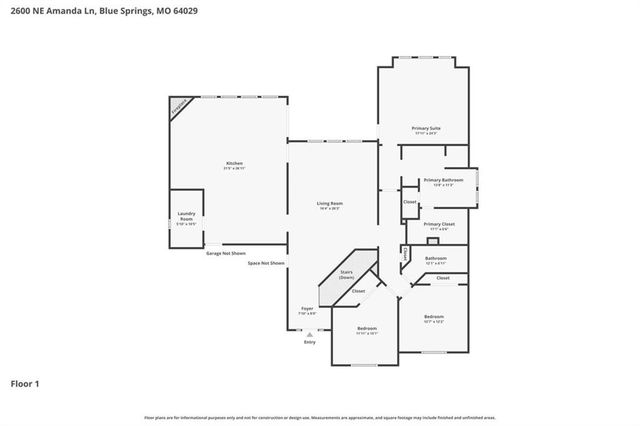 2600 NE Amanda Lane, Blue Springs, MO 64029