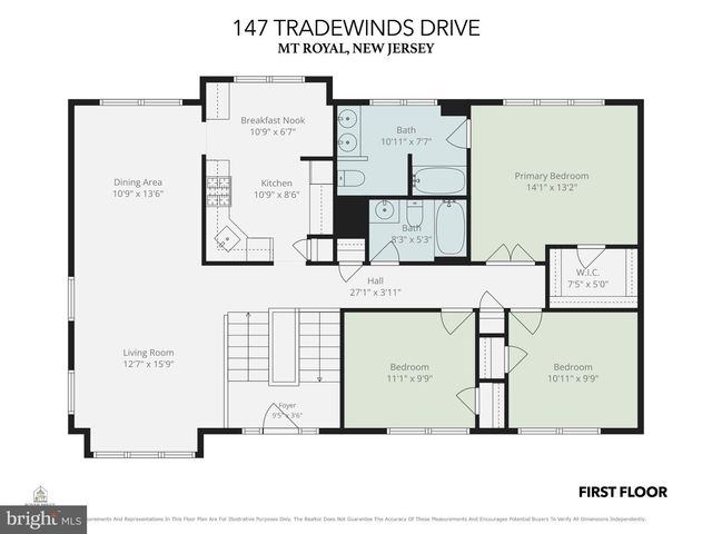147 TRADEWINDS DR, Mount Royal, NJ 08061