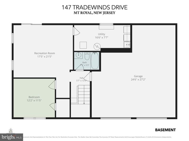 147 TRADEWINDS DR, Mount Royal, NJ 08061