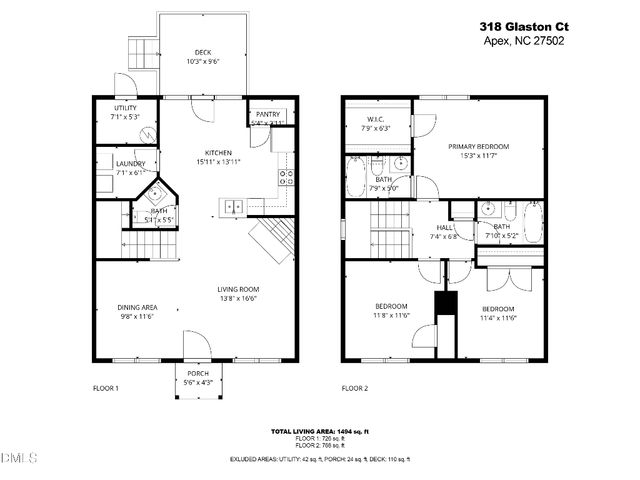 318 Glaston Court, Apex, NC 27502