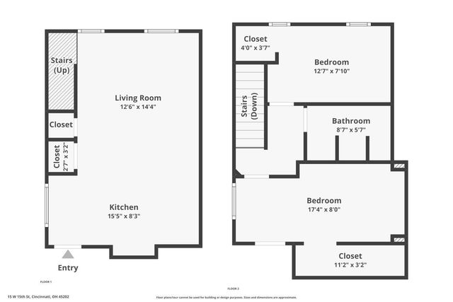 15 W Fifteenth Street, Cincinnati, OH 45202