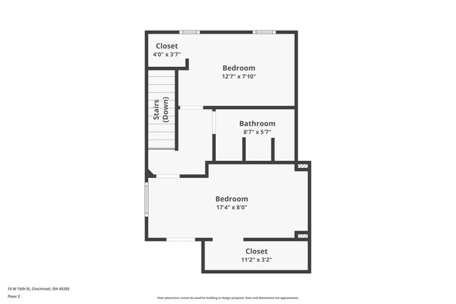 15 W Fifteenth Street, Cincinnati, OH 45202