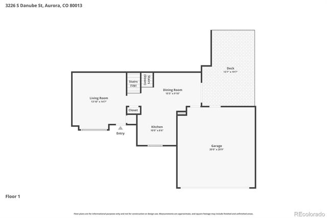 3226 S Danube Street, Aurora, CO 80013