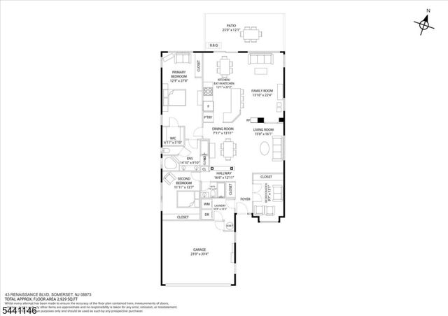 43 Renaissance Blvd, Franklin Twp., NJ 08873