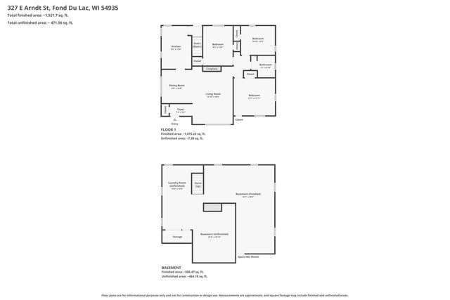 327 E ARNDT STREET, Fond Du Lac, WI 54935