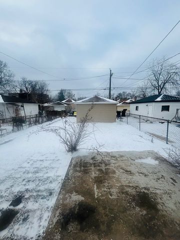 14514 S PARNELL Avenue, Riverdale, IL 60827