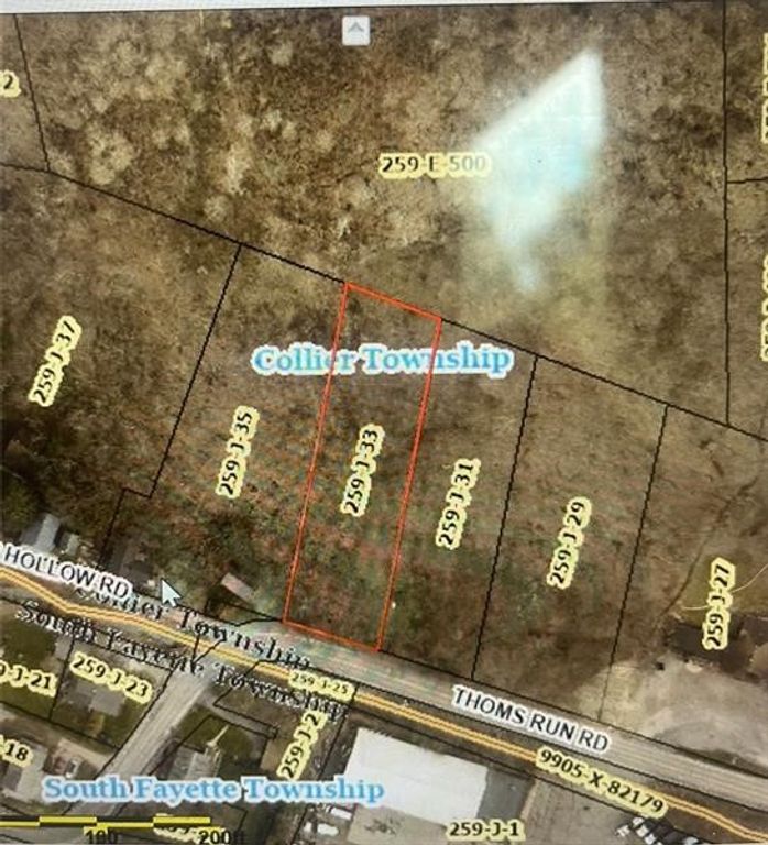 0 Thoms Run Rd, Collier Twp, PA 15071