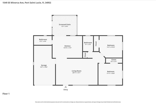 1549 SE Minorca Avenue, Port St. Lucie, Port St Lucie, FL 34952