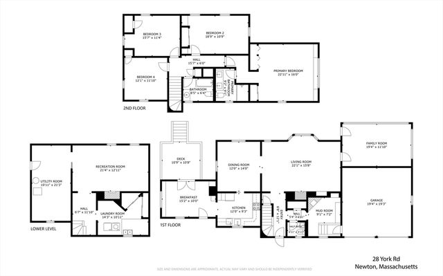 28 York Rd, Newton, MA 02468