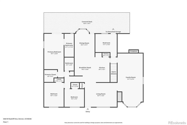 4264 W Radcliff Avenue, Denver, CO 80236