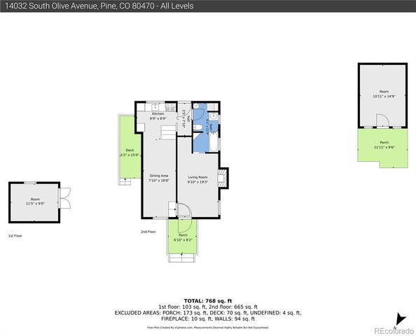 14032 S Olive Avenue, Pine, CO 80470