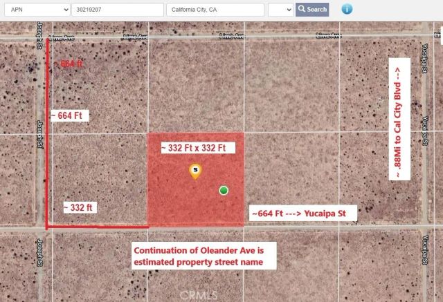 0 Oleander, California City, CA 93505