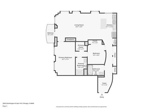 208 W Washington Street 1010, Chicago, IL 60606