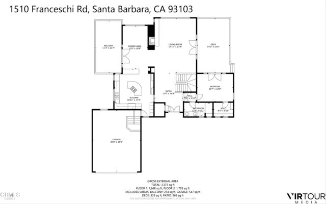 1510 Franceschi Road, Santa Barbara, CA 93103