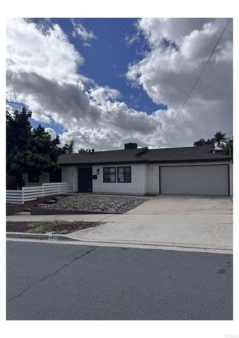 1660 Meadow Road, El Cajon, CA 92021