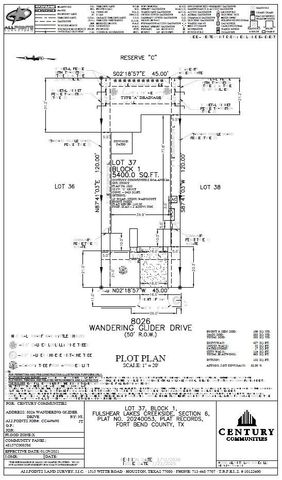 8026 Wandering Glider Drive, Fulshear, TX 77441