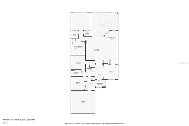 1102 VICTORIA HILLS DRIVE S, Deland, FL 32724