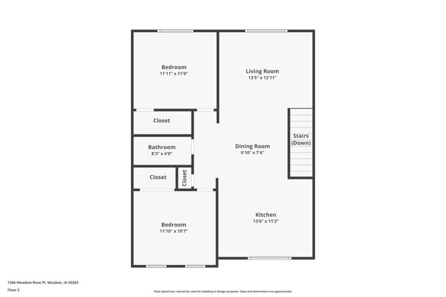 1366 Meadow Rose Place, Waukee, IA 50263