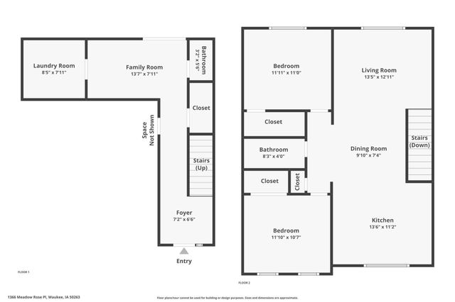1366 Meadow Rose Place, Waukee, IA 50263