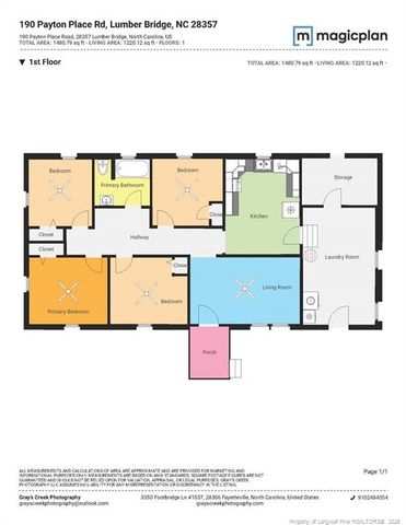 190 Payton Place Road, Lumber Bridge, NC 28357