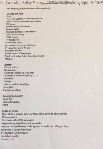 282 Hidden Valley Road, Chapmanville, WV 25508