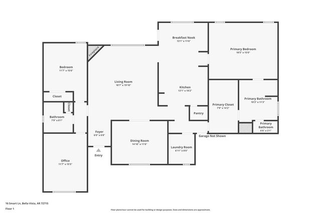 16 Smart Lane, Bella Vista, AR 72715