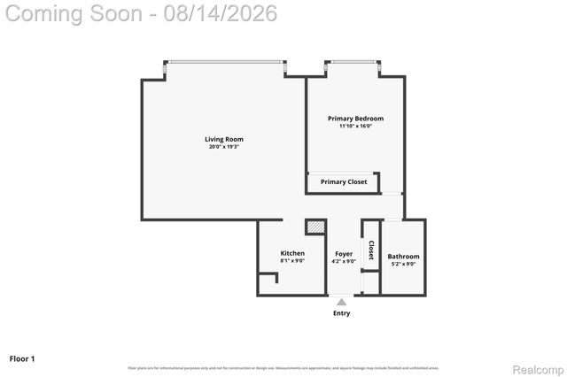 1300 E Lafayette Street 1309, Detroit, MI 48207