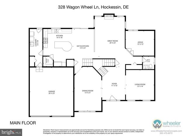 328 WAGON WHEEL LN, Hockessin, DE 19707